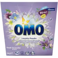 Omo pesujauhe laventelin tuoksulla – jopa 100 pesukertaa