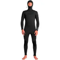 Quiksilver E Session 5/4/3 Mm Pitkähihainen Märkäpuku Hupulla Ja Rintavetoketjulla
