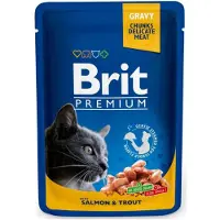 Brit Premium lohi & taimen, 100g