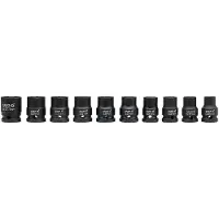 YATO Iskuhylsysarja YT-1025; 1/2''; 10-22 mm; 10 kpl.