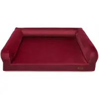 HUGGY DOGGY Ylellinen ortopedinen koiranpeti, premium-samettinen, M