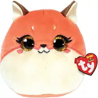 TY Squishy Beanies Roxie - kettu 8,5 cm avaimenperä