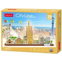 Cubic CUBICFUN 3D palapeli BARCELONA