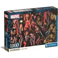 Clementoni Puzzle 1000 Kompakti Marvel The Avengers