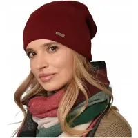 Alur Muodikas viininpunainen naisten syyslippis snapbackillä, POLISH MANUFACTURER, talvi V3
