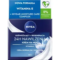 Beiersdorf 097591 NIVEA 24H Kosteuttava Tehostin + Raikastava normaalille ja sekaudelle iholle 50 ml