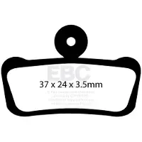 EBC Brakes Cfa633hh Avid X0 Trail/guide/level Levyjarrupalat