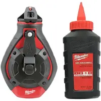Milwaukee Linjamerkintäliitusetti 4932498391; 1,5 mm; 30 m; 2 kpl.; punainen