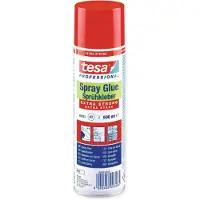 TESA Verhoiluliimasuihke nahalle, puulle ja kankaille, valkoinen, 500ml