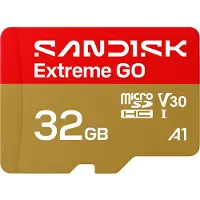 SanDisk Extreme GO microSD 32GB UHS-I Card U3 | V30 | A1
