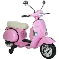 Leggodt Vespa PX150 2x12V pinkki sähkömopo