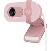Logitech Brio 100 Full HD 1080p -webkamera, roosa