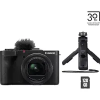 Canon PowerShot V1 Premium Vlogger -paketti, 22,3 MP, 5760 x 3840 pikseliä, CMOS, 3,1x, 4K Ultra HD, Sort