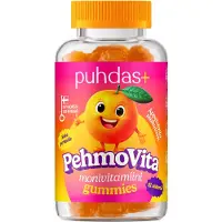 Puhdas+ Pehmovita Monivitamiini gummies 75 kpl Appelsiini