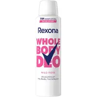 Rexona Whole Body Wild Rose 150ml deo spray