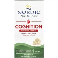 Nordic Naturals , Kognitiivinen sieni kompleksi, 60 kapseli