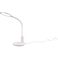 TRIO Sally LED pöytävalaisin 4000K 8,4W 36cm valkoinen