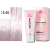 Wella Shinefinity Glaze Ammattilaisten hiussävyte 60 ml 09/65 - Pink Shimmer
