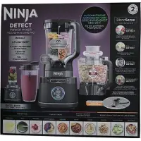 Ninja Detect TB401EU tehosekoitin ja monitoimikone pro Musta