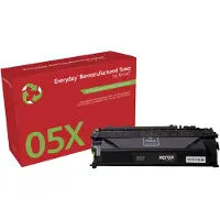 Xerox Everyday Remanufactured Toner värikasetti, HP 05X, High Capacity musta (CE505X)