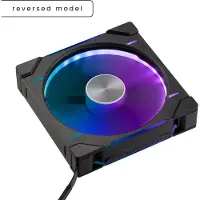 Phanteks D30-140 Reversed Fan - Single Pack, 140mm PWM-laitetuuletin, musta