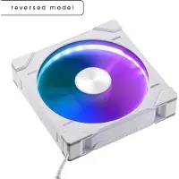 Phanteks D30-140 Reversed Fan - Single Pack, 140mm PWM-laitetuuletin, valkoinen