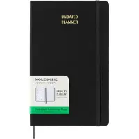 Moleskine Kalenteri Päiväämätön WeekNote Large Black