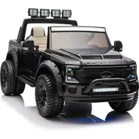 Leggodt Ford Duty F450 lasten sähköauto, musta