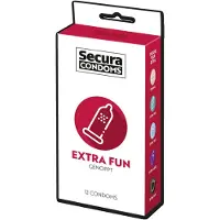 Secura Condoms Extra Fun kondomit 12 pkl 12 pcs
