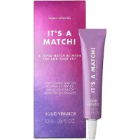 Bijoux indiscrets IT'S A MATCH Intiimiherkistäjä ja tärinägeeli 10 ml