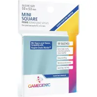 GameGenic Prime Board Game Sleeves DARK BLUE Mini Square 53x53mm (50ct)