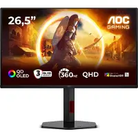 AOC Q27G4SDR pelinäyttö, 26,5", musta
