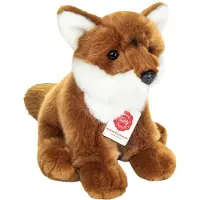Teddy HERMANN® Sitting Fox 25 Cm - Brown - ONE SIZE