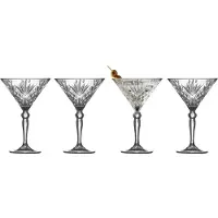 Lyngby Glas Melodia Cocktail-lasit Kristalli 21 cl 4 kpl 4 kpl/paketti Kirkas