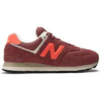 New Balance Matalavartiset tennarit '574' oranssi / burgundin punainen
