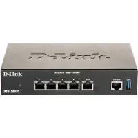 D-Link DSR-250V2/E - Unified Services VPN -reititin, musta