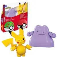 Mega bloks Pokémon Poké Ball 2-Pack Building Toy Kits With 2 Action Figures (42 Pieces) For Kids - Multi/patterned - ONE SIZE