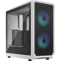 Fractal Design Focus 2 RGB White - TG Clear Tint, ikkunallinen tornikotelo, valkoinen