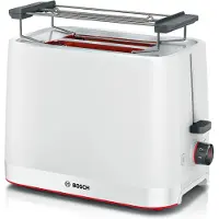 Bosch Grill-pesä 2 viipalle 950w valkoinen - TAT3M121