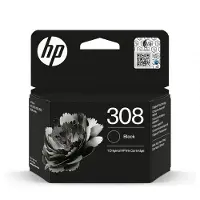 HP 308 -mustekasetti, musta