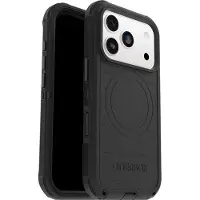 Otterbox Defender Pro MagSafe suojakotelo, iPhone 17 Pro, musta