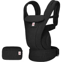 Ergobaby Omni Deluxe Mesh Kantoreppu Onyx Black Onyx Black One Size Musta One Size 0-48 Months Pojat, Tytöt