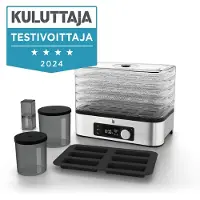 WMF Snack hedelmä- & sienikuivain Hopea