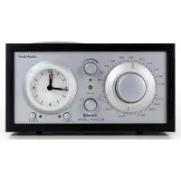Tivoli Audio Model Three BT kelloradio USB‑C‑liitännällä, musta/hopea