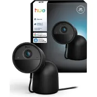 Philips Hue Secure 2K valvontakamera pöytätelineellä, langallinen, musta