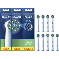 Oral-B Pro Cross Action -vaihtoharjat, 9 kpl