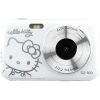 Yashica x Hello Kitty Edition DZ-100 digikamera, valkoinen