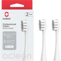Oclean Professional Clean -harjaspää, 2 kpl, harmaa