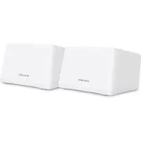 Mercusys Halo H47BE -mesh WiFi -järjestelmä, Wi-Fi 7, BE9300, Tri-band, 2 kpl, valkoinen