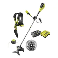 Ryobi Hiiliharjaton ruohoraivaussaha 36 V 5,0 Ah 40 cm